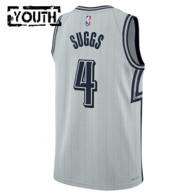 Canotte Bambino Orlando Magic Jalen Suggs Nike 2024-25 City Edition Grigio Swingman
